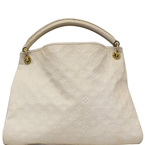 white and beige louis vuitton bag|louis vuitton artsy bags.